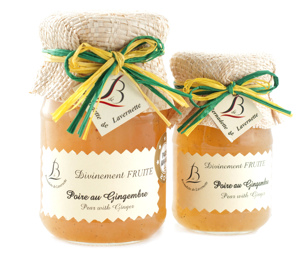 Confiture Poire au Gingembre 250g