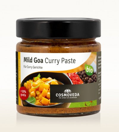 Pâte de curry doux Goa Bio 175g