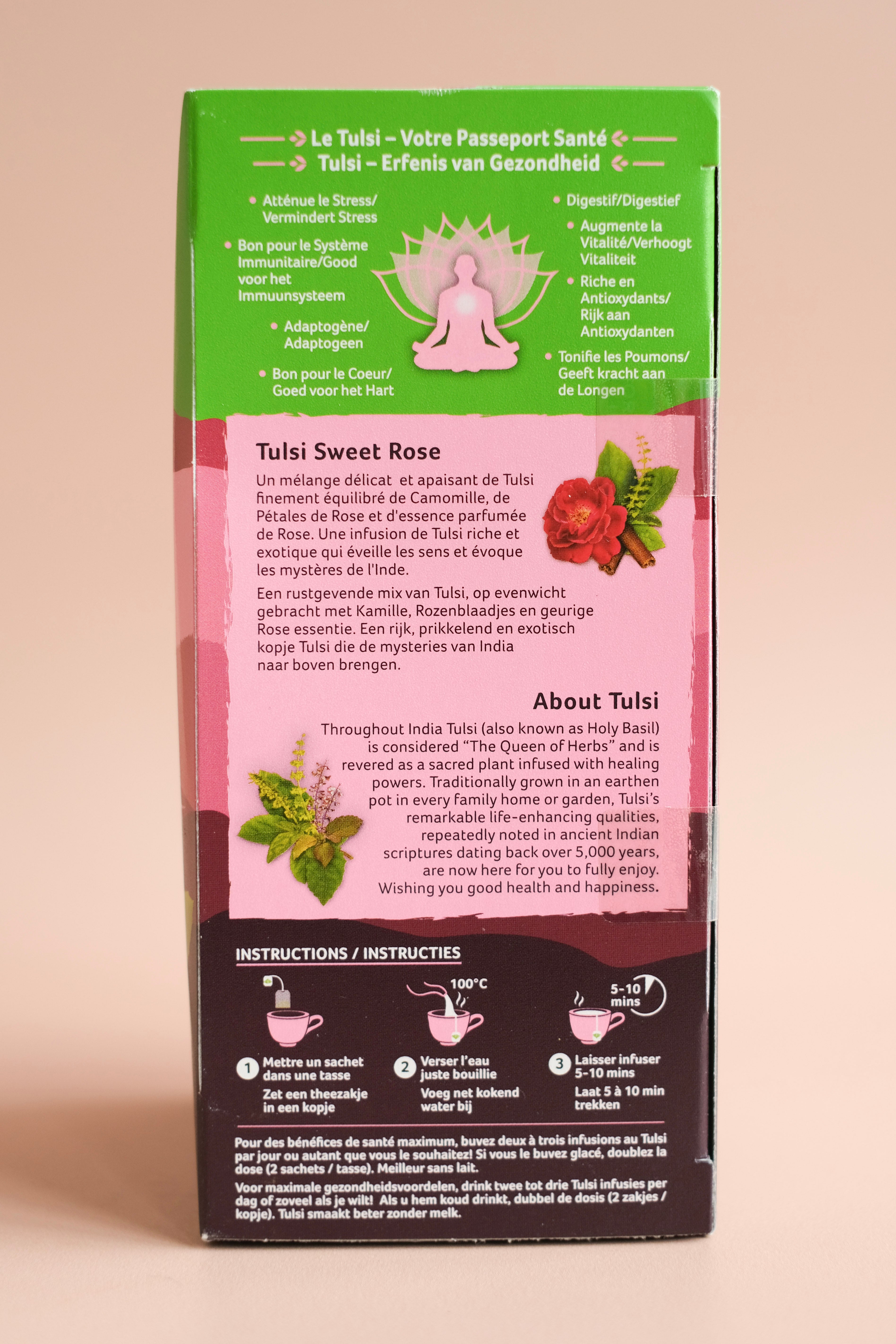 TULSI SWEET ROSE Bio  25 sachets