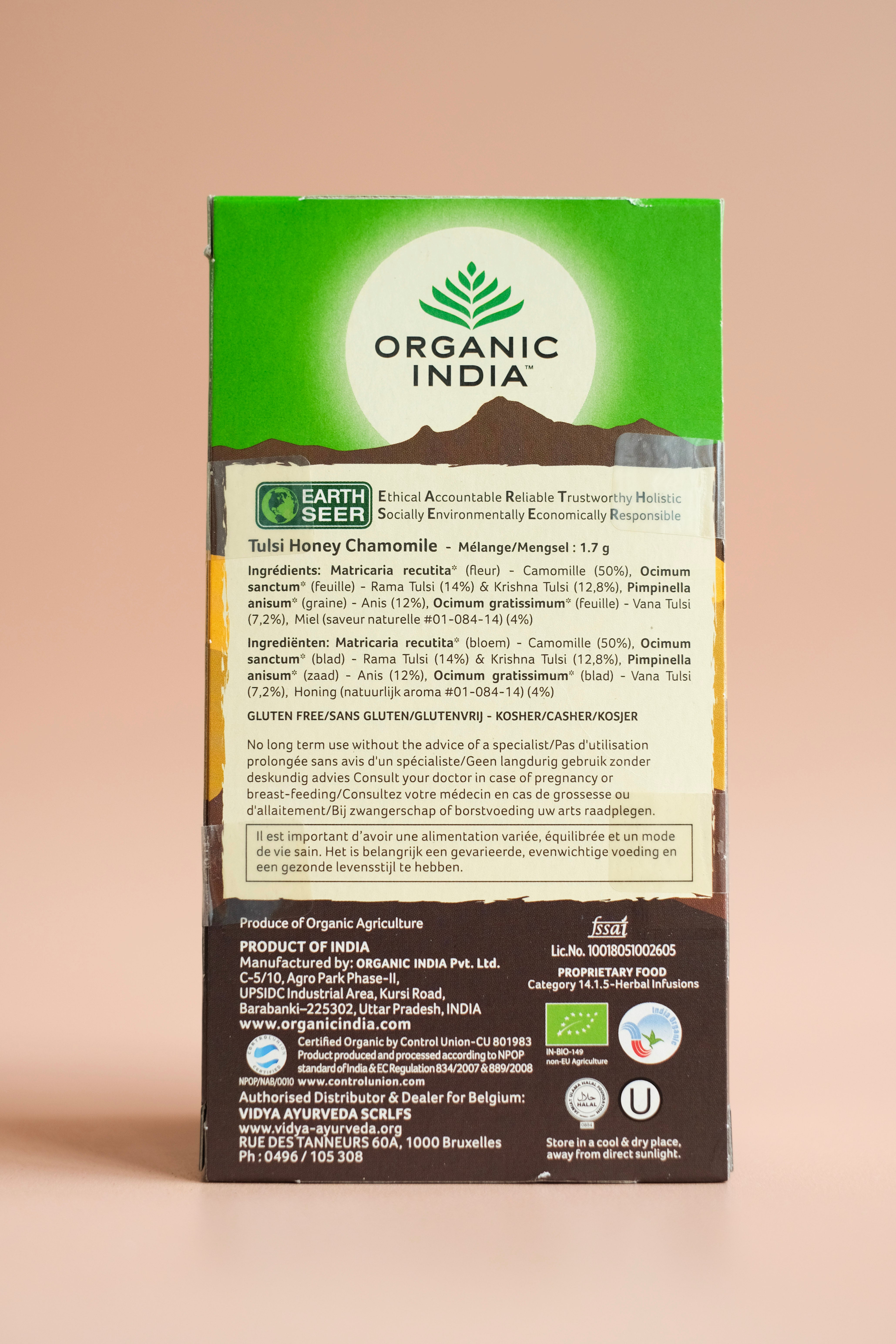 TULSI HONEY CHAMOMILE Bio - 25 sachets