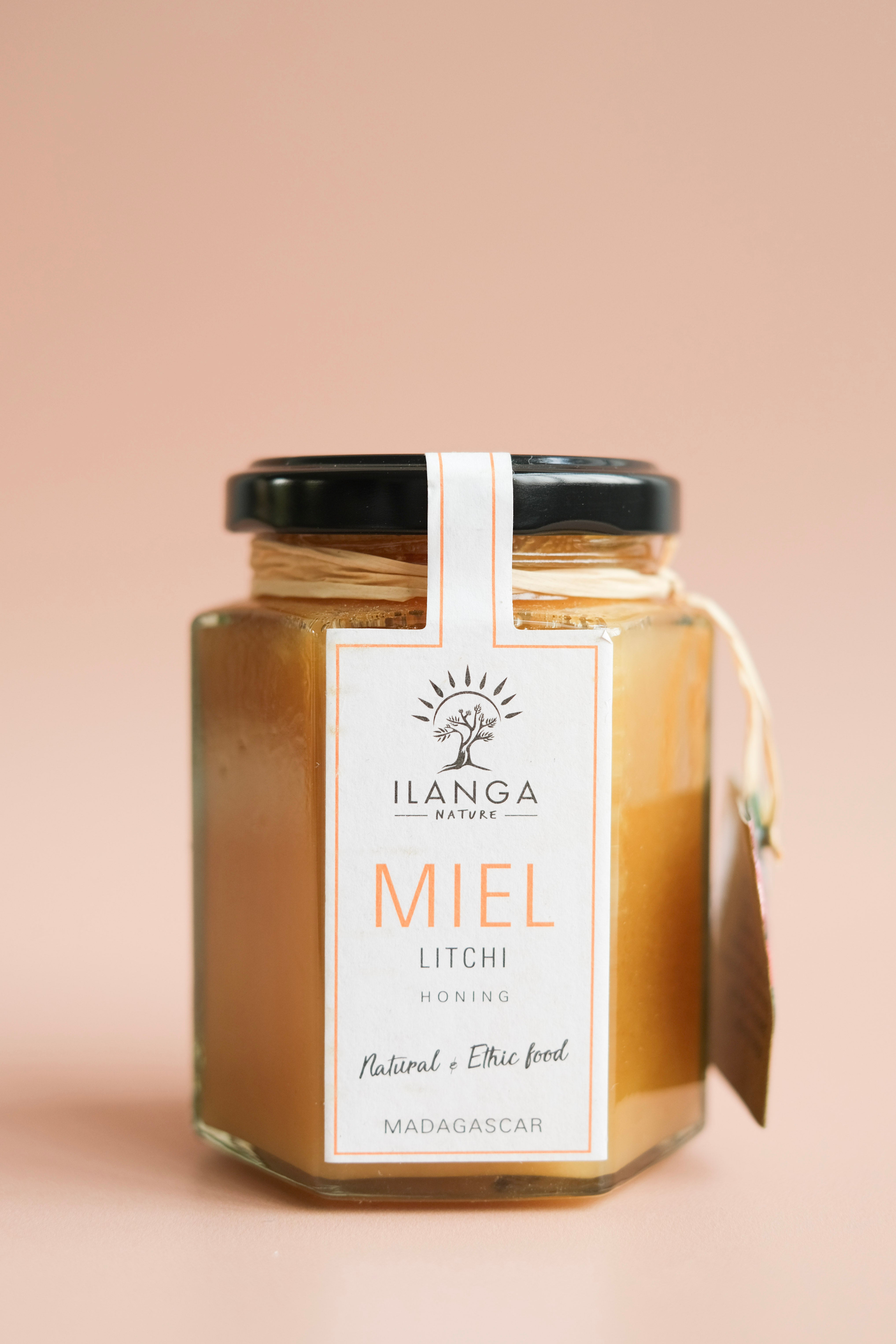 Litchi Honey: an exotic honey full of sweetness Madagascar 250g