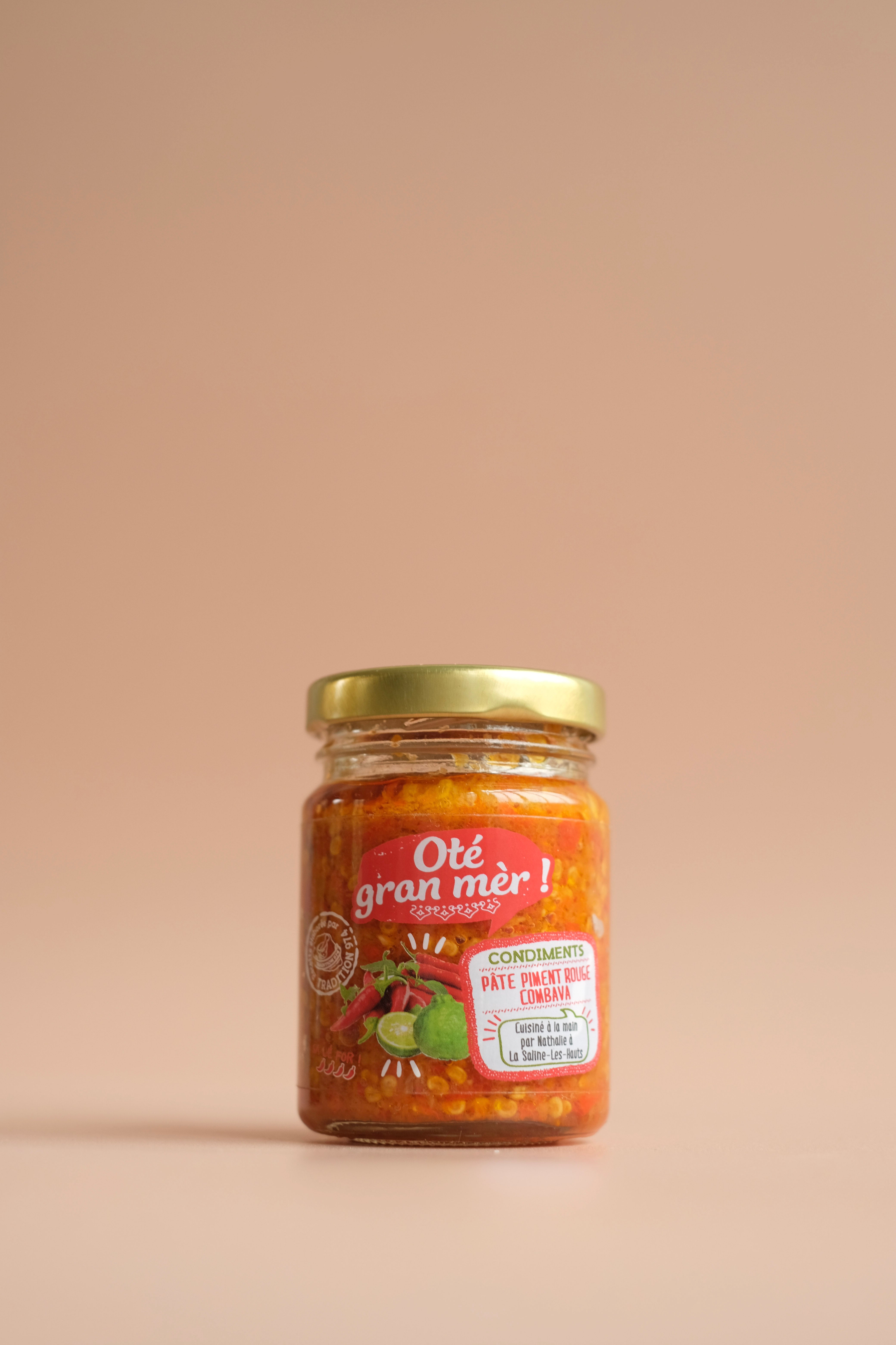 Pâte de piment rouge Combava 100g