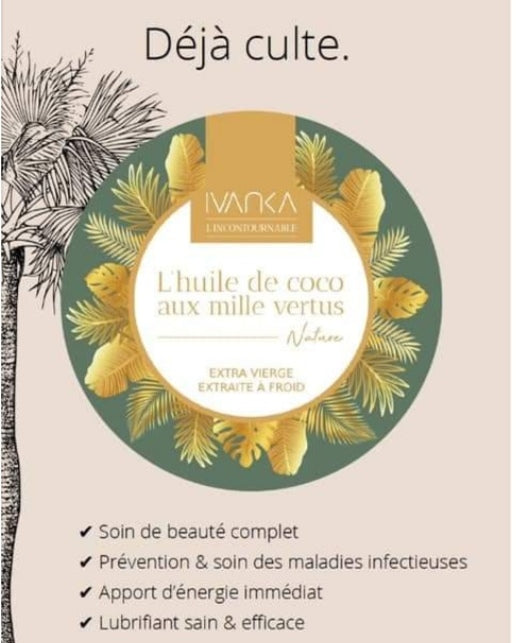 Best seller - Huile Coco Elixir De Nuit (Mille vertus) de Madagascar 150mL