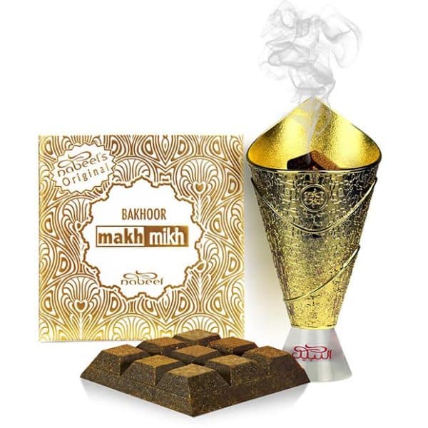 Traditional natural incense Nabeel Bakhoor Makh Mikh Tablet 40g