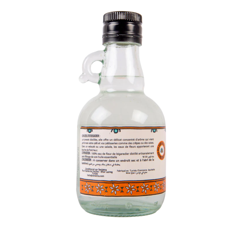 Orange blossom water - Seniatna - Hand-picked in Cap-Bon 250 ml