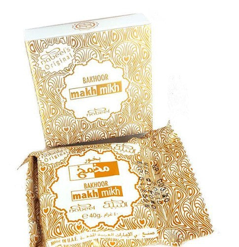 Traditional natural incense Nabeel Bakhoor Makh Mikh Tablet 40g