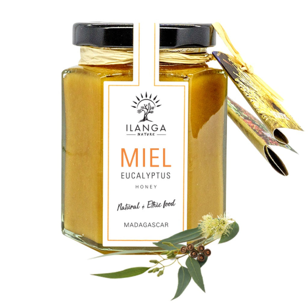 Eucalyptus Honey: a rare treasure from the hive with woody and caramelized flavors - Madagascar 250g