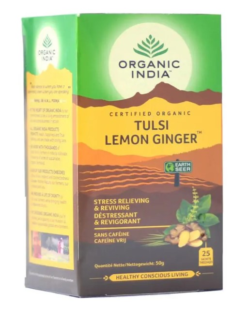 TULSI LEMON GINGER - 25 sachets