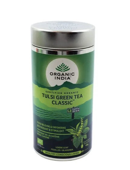 Tulsi Green Tea Classic Bulk 100g