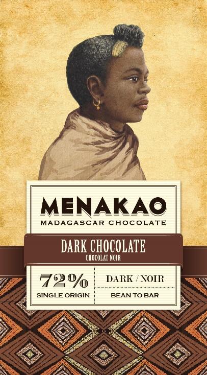 Chocolat Noir 72% de Madagascar Menakao