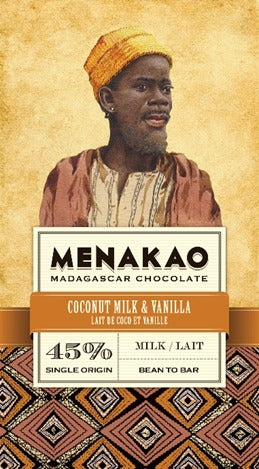 Tablette Chocolat Madagascar Coco Vanille Menakao